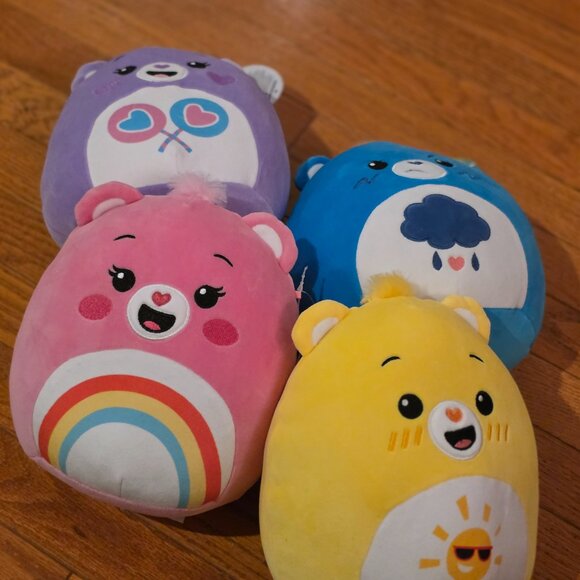 Care Bears Squishmallow - Share Bear, Cheer Bear, Grumpy Bear, and Funshine Bear - Picture 16 of 16